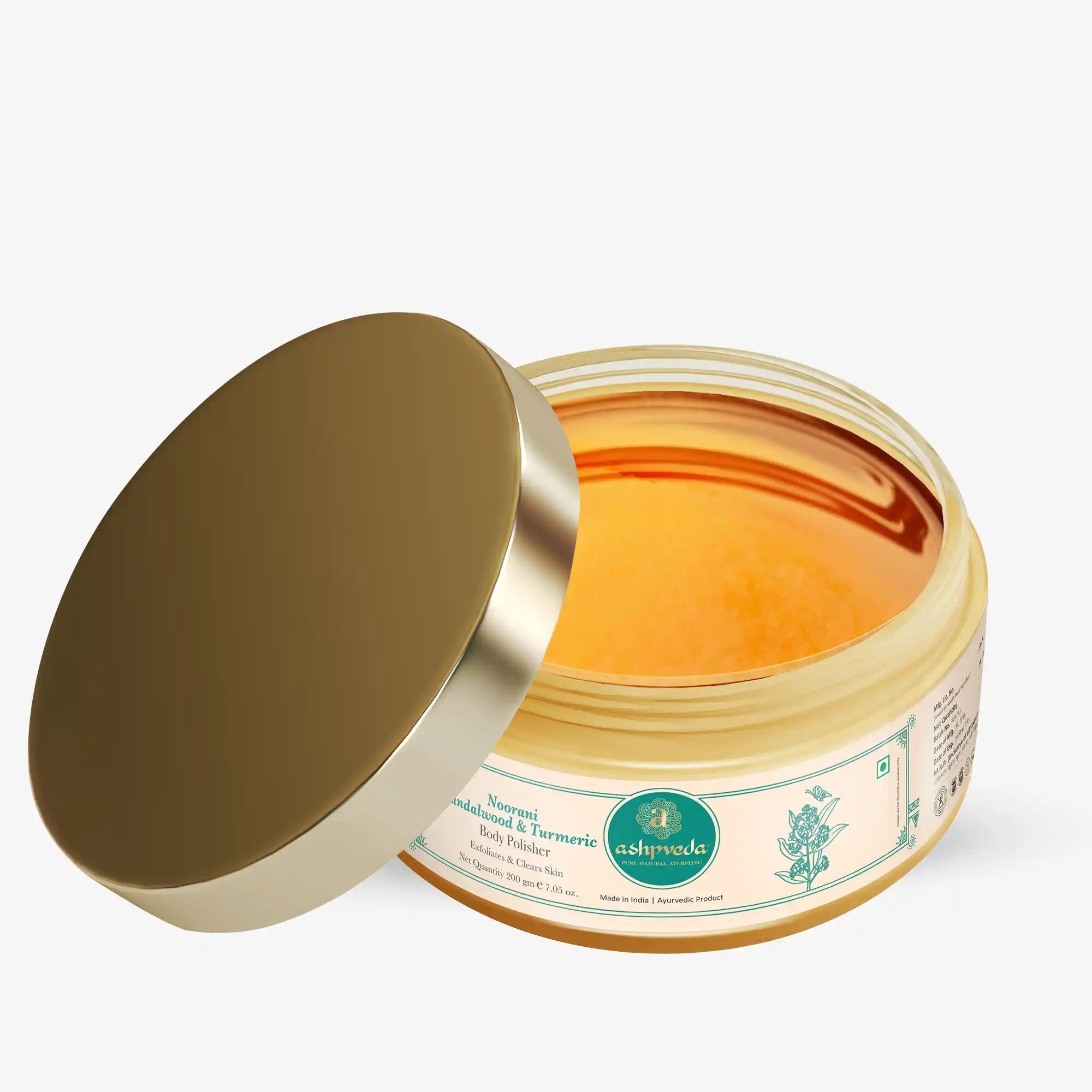 Скраб для тела Сандал и Куркума Ashpveda