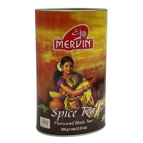 Чай чёрный Спайс со специями (Black Tea Spice, Mervin) 100 грамм купить