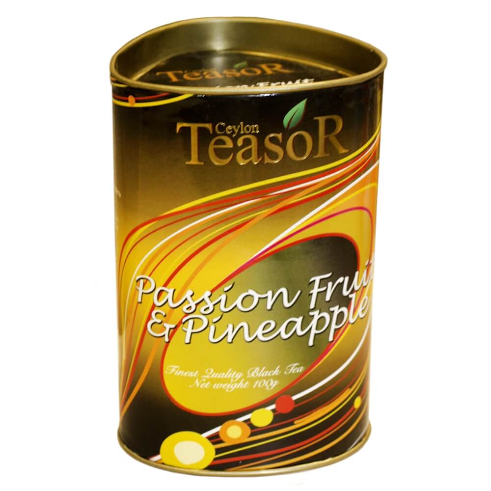 Чорний чай Маракуйя і Ананас Passion fruit & Pineapple Teasor