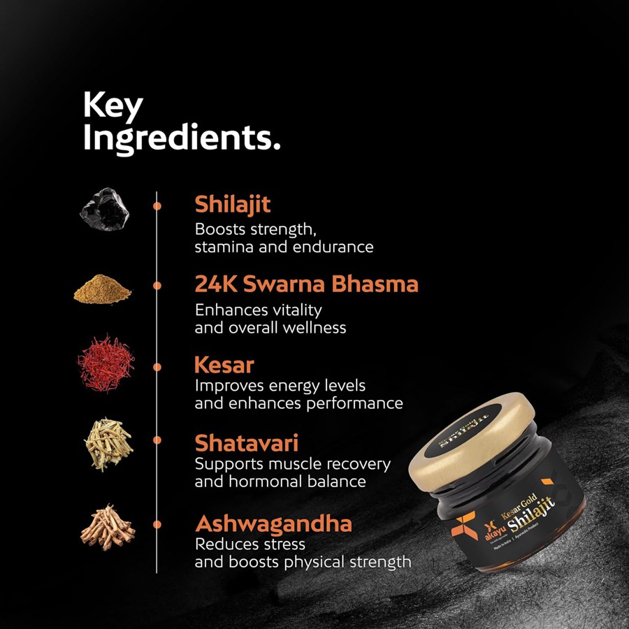 Шиладжит Гималайская смола (Kesar Gold Shilajit, Akayu) 20 грамм 23