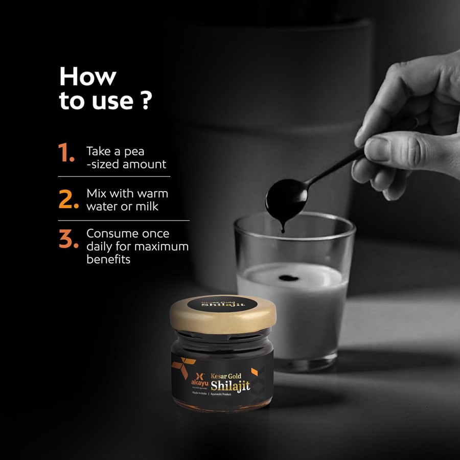 Шиладжит Гималайская смола (Kesar Gold Shilajit, Akayu) 20 грамм 26