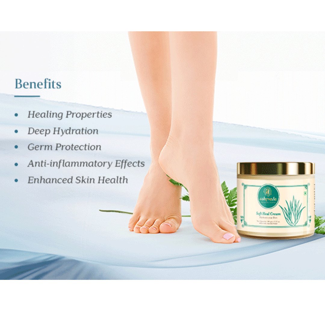 Крем для загоєння стоп (Foot Heal Cream, Ashpveda) 100 грам - Зображення 6