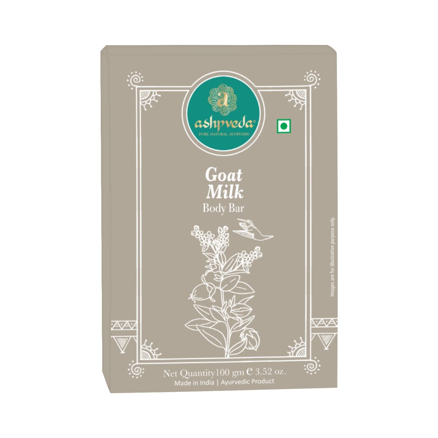 Натуральне мило з Козячим молоком та Оливою жожоба Ashpveda 100 грам - Зображення 7