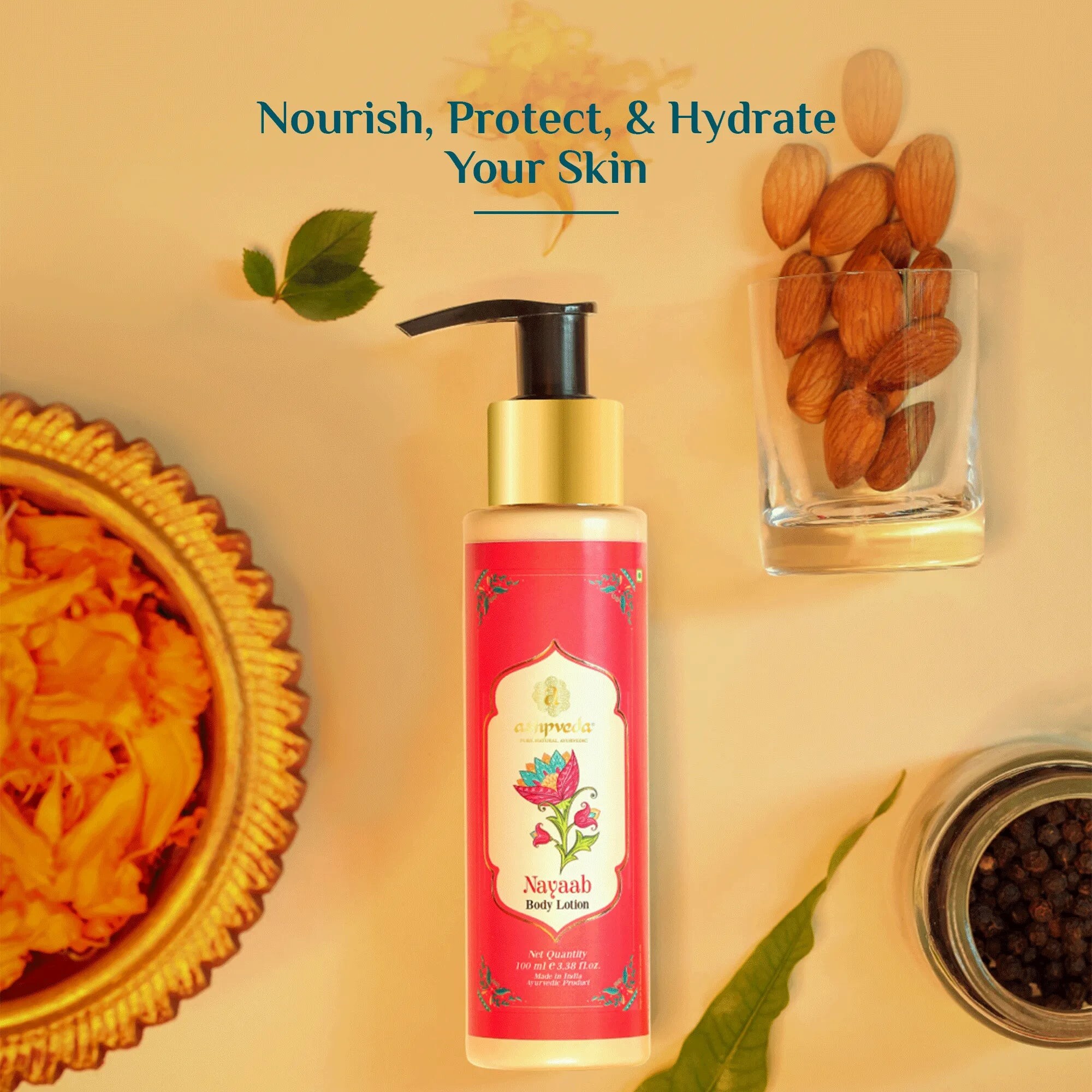 Лосьон для тела Каннаудская роза Ashpveda