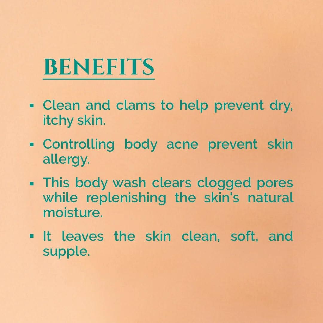 Гель для душу Сяючий Кашмірський Шафран та Нім Ashpveda 100 мл - Зображення 4