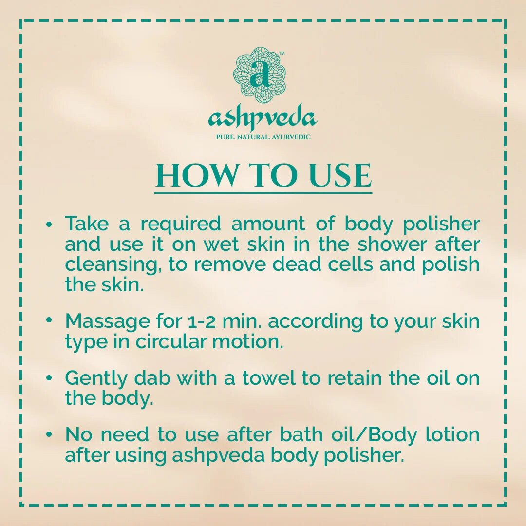 Скраб для тела Сандал и Куркума Ashpveda