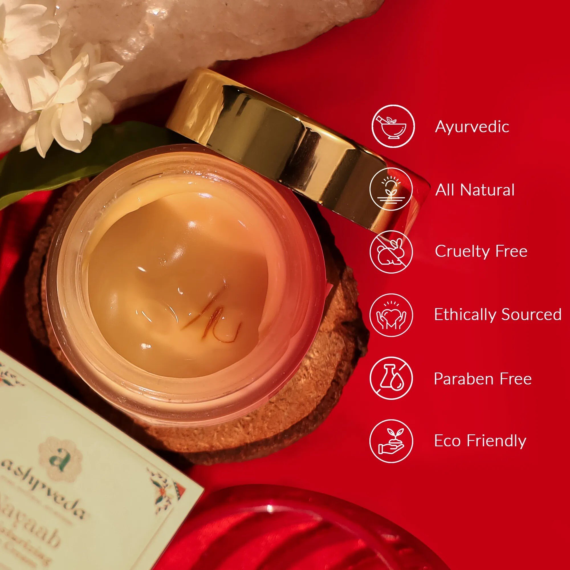 Увлажняющий крем для лица Nayaab Ashpveda