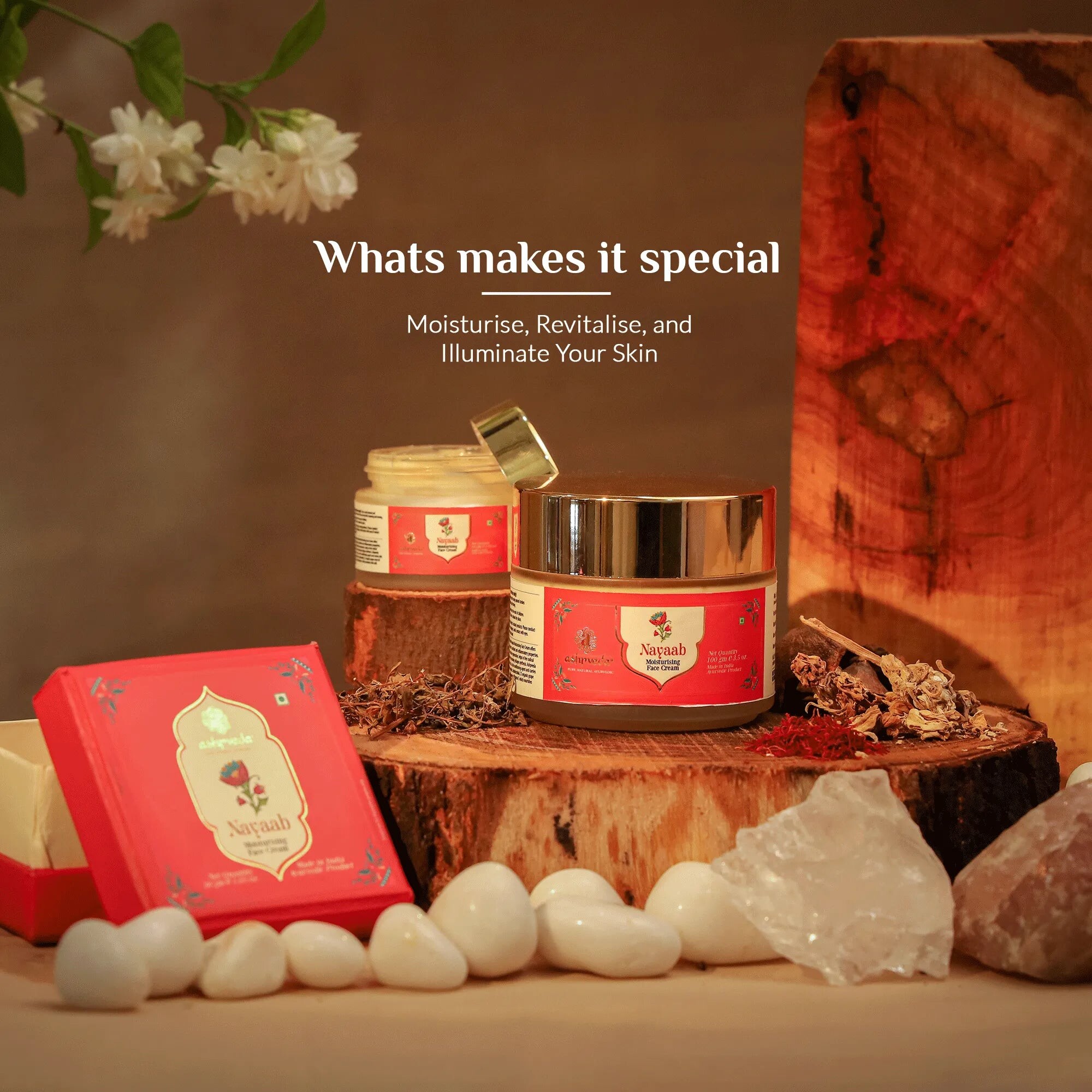 Зволожуючий крем для обличчя Nayaab Ashpveda - Зображення 7