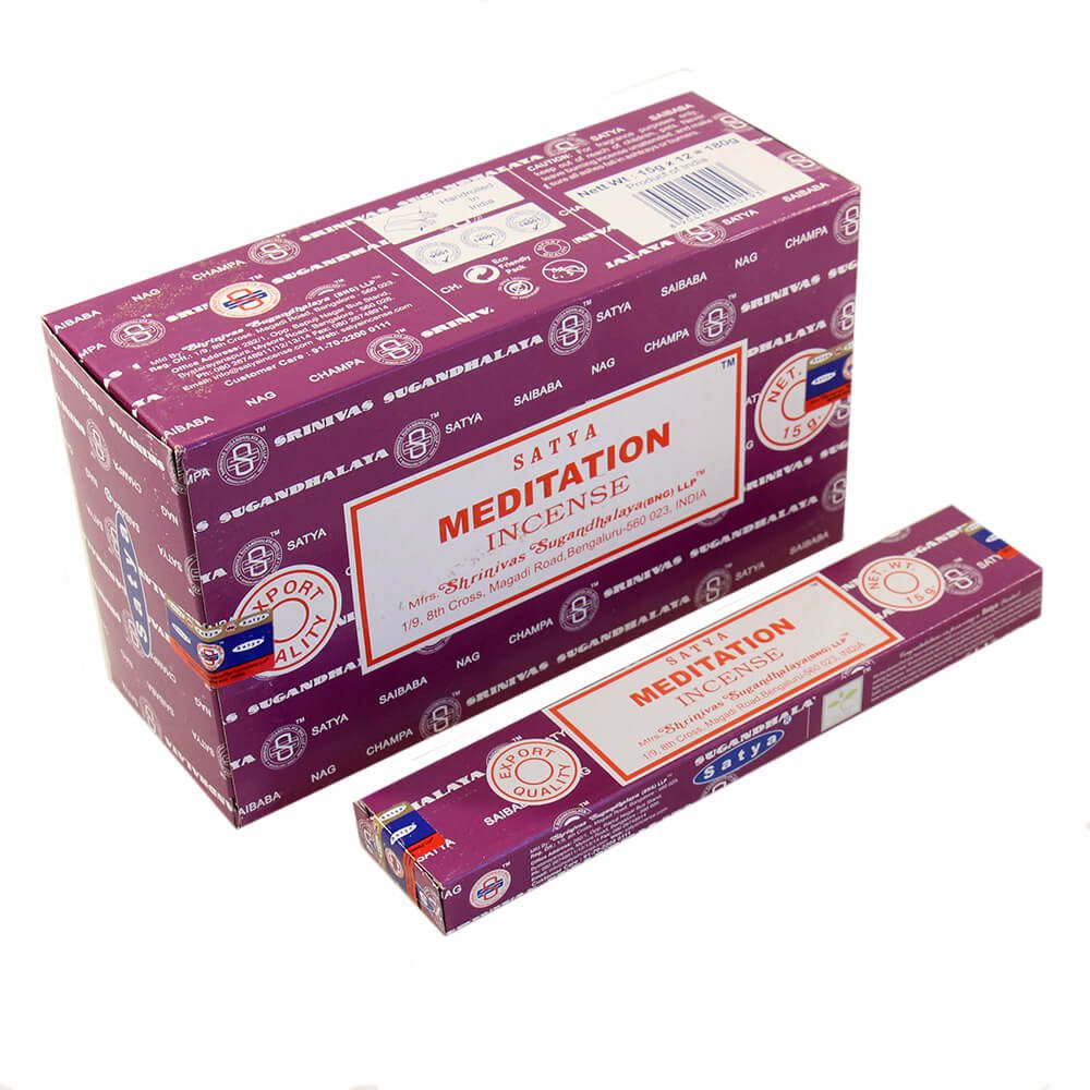Ароматические палочки Медитация Сатья (Meditation Satya) купить в Бутике аюрведы