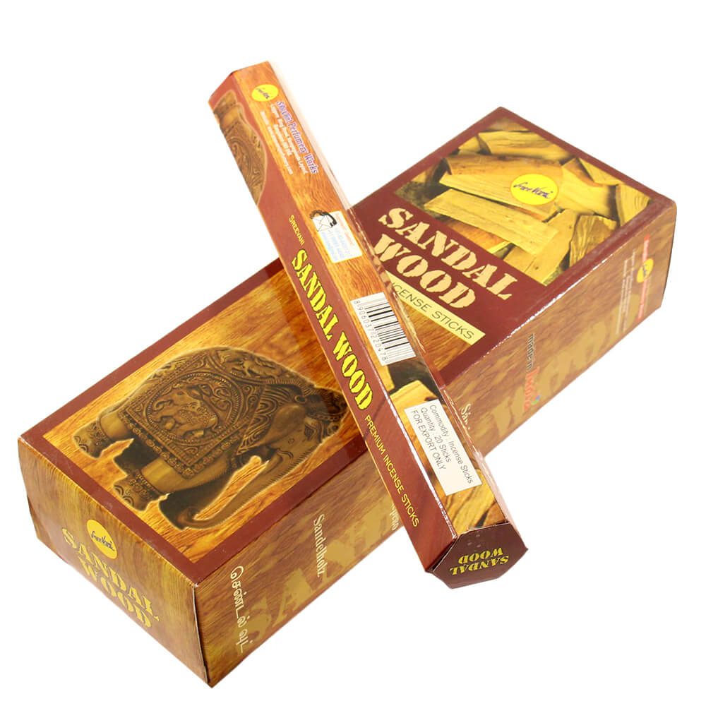 Ароматические палочки Сандал (Sandalwood, Shree Vani) купить в Бутике аюрведы