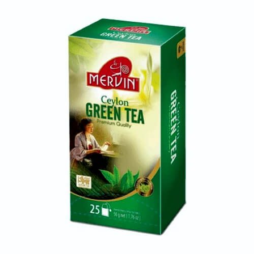 Alternative view of Чай зелений цейлонський пакетований Green Tea Mervin