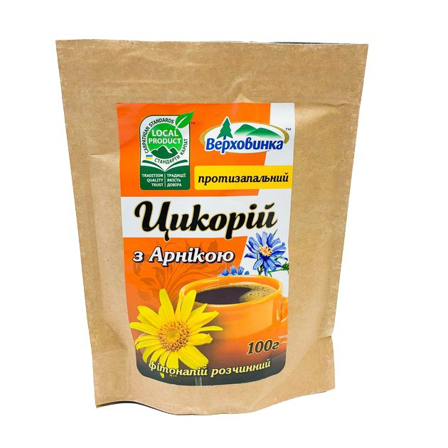 Цикорій з арнікою Верховинка 100 грам