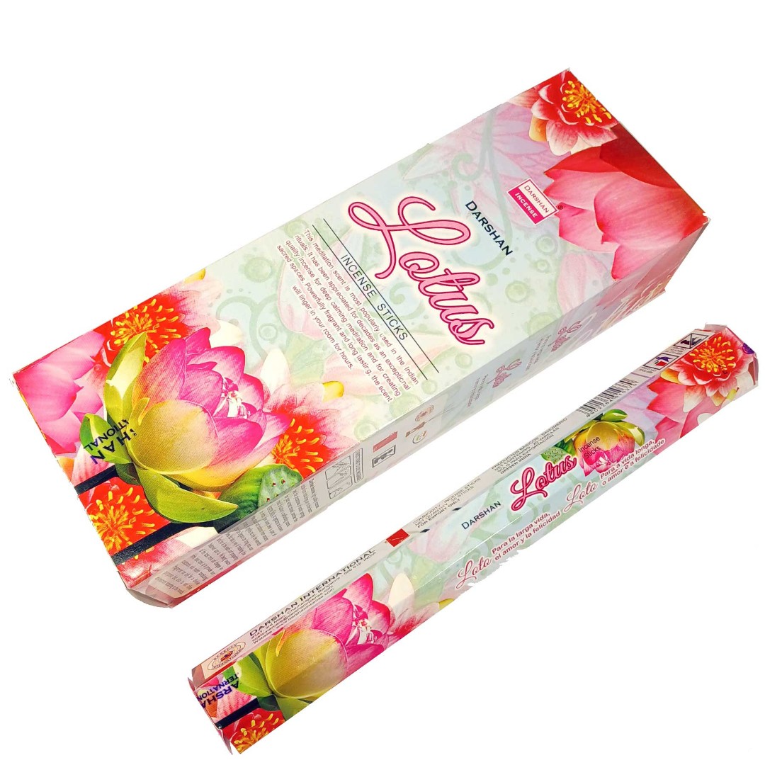 Пахощі Лотос (Lotus Incense Sticks, Darshan) 20 шт
