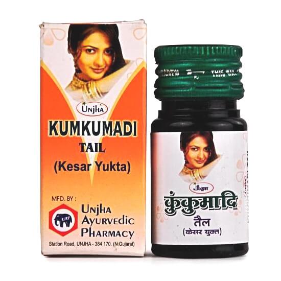 Олія для обличчя кумкумаді з шафраном Unjha 15 мл