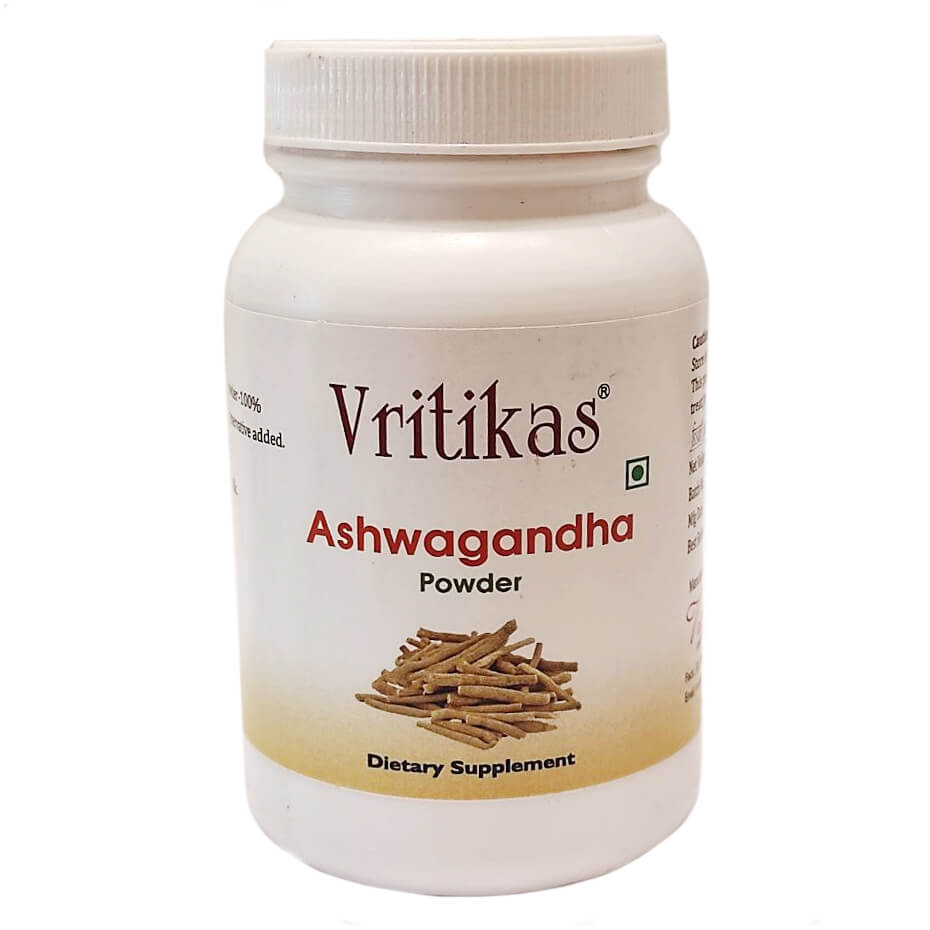 Ашвагандха чурна Врітікас (Ashvagandga Churna, Vritikas) 100 грам