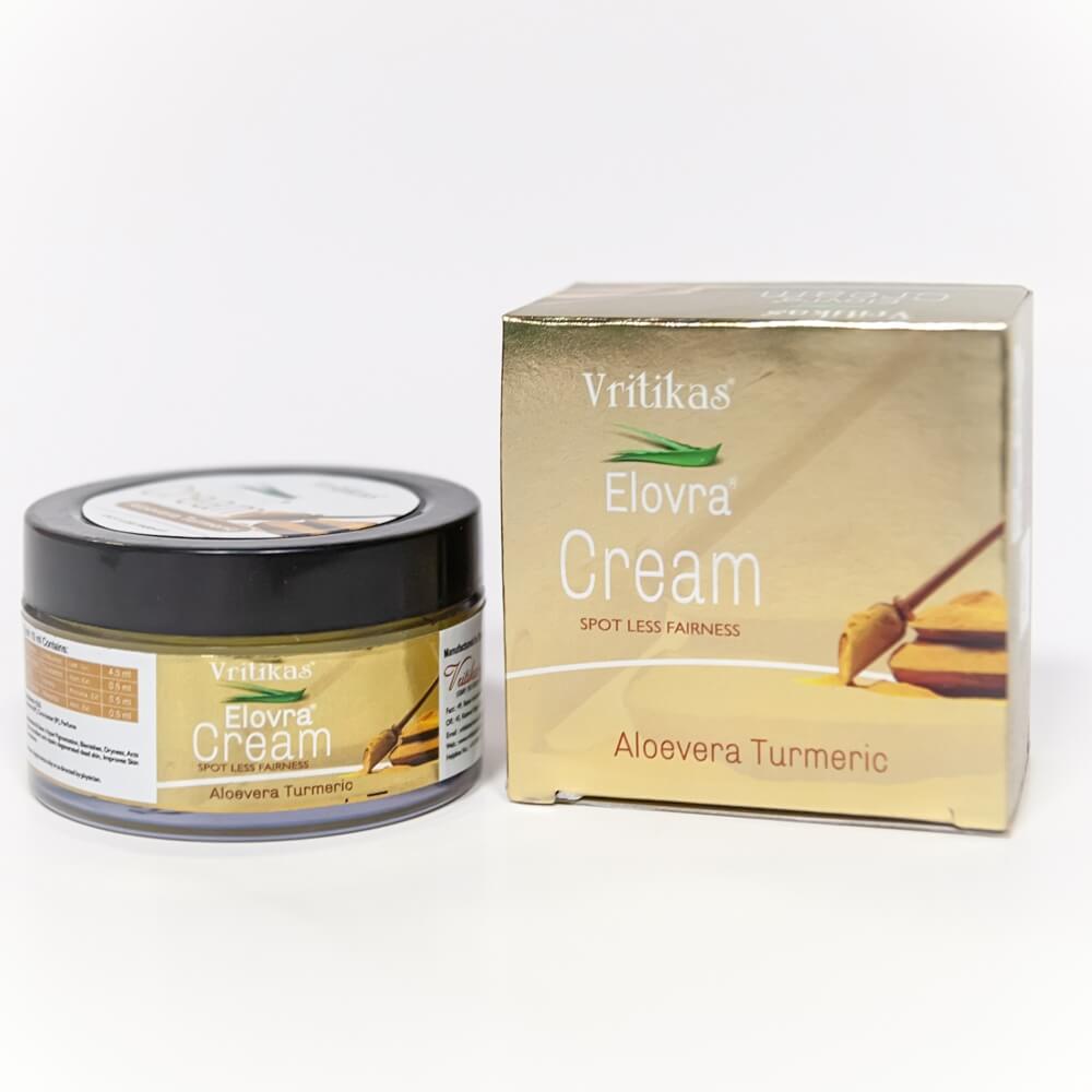 Крем с куркумой и Алое Вера (Aloevera Turmeric Vritikas) купить в Бутике аюрведы