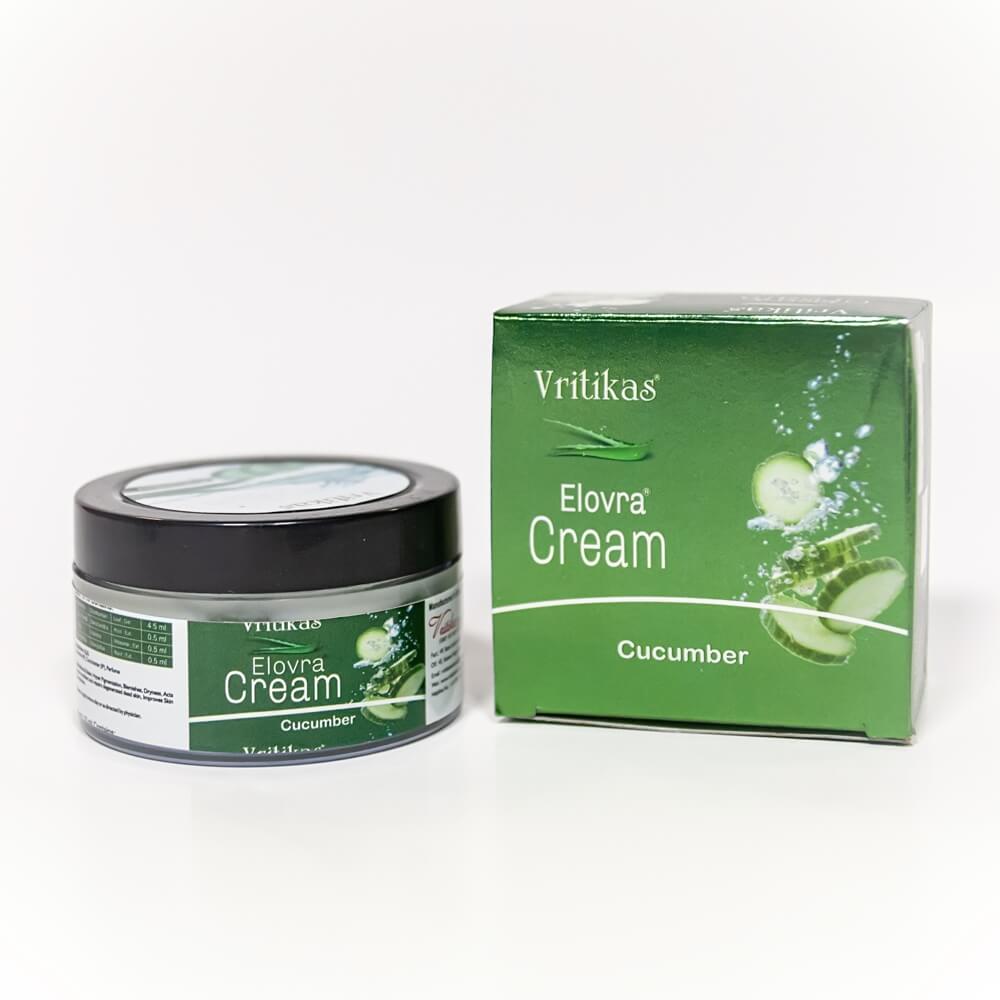 Крем огуречный (Cucumber Cream Vritikas) купить в Бутике аюрведы