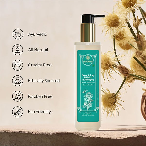 Кондиционер Брингарадж и Шикакай (Bhringraj & Shikakai Hair Conditioner, Ashpveda) 15