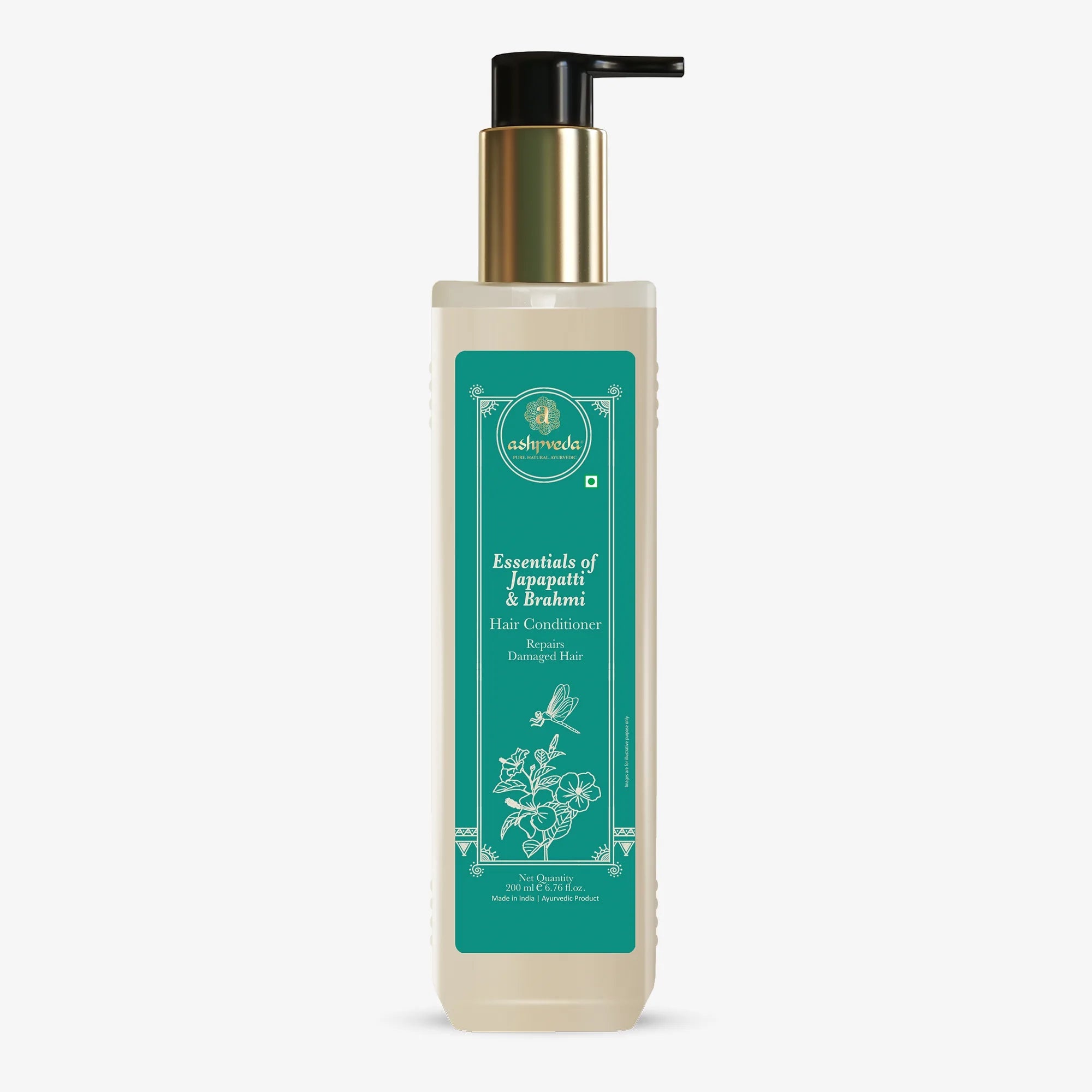 Кондиционер Джапапатти и Брахми (Japapatti & Brahmi Hair Conditioner, Ashpveda) 11