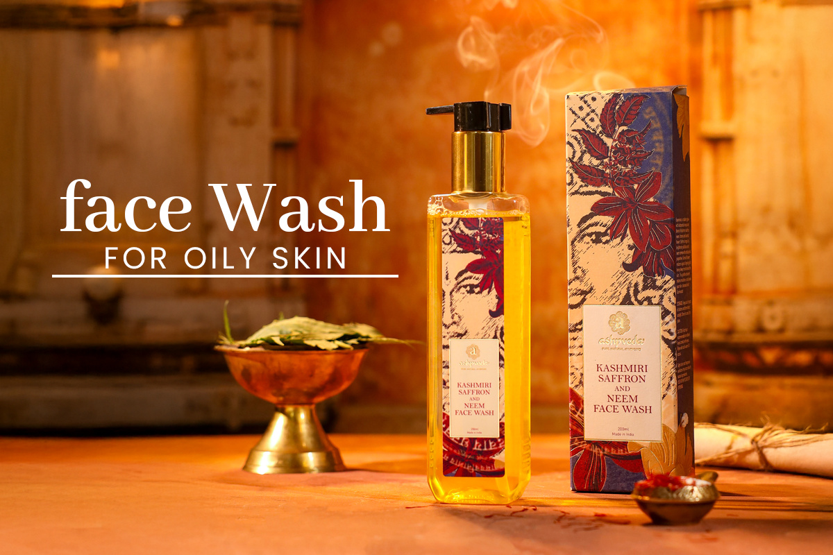 Очищающее средство для лица Кашмирский шафран и Ним Ashpveda 16