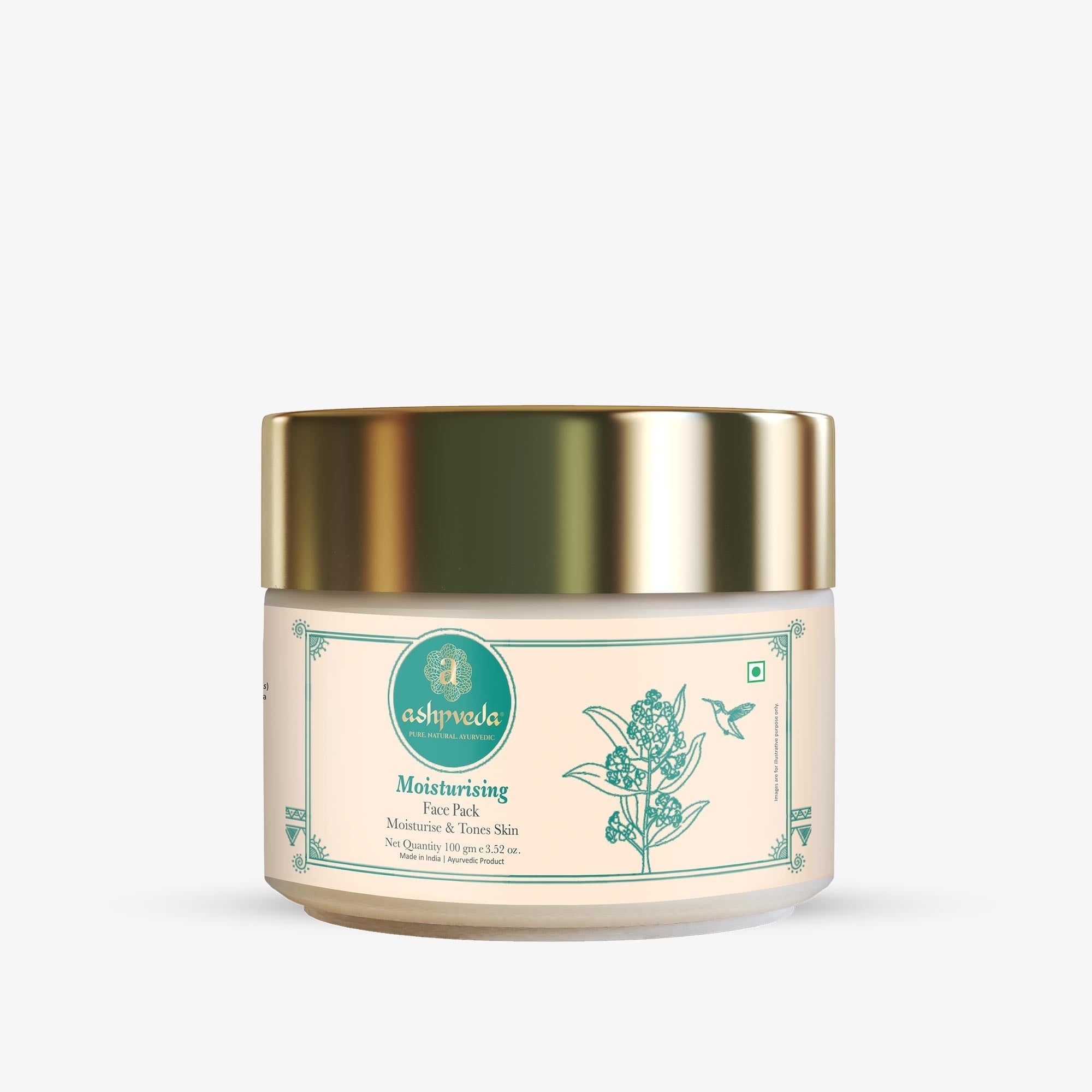 Ультраувлажняющая маска для лица Ashpveda 100 грамм 11