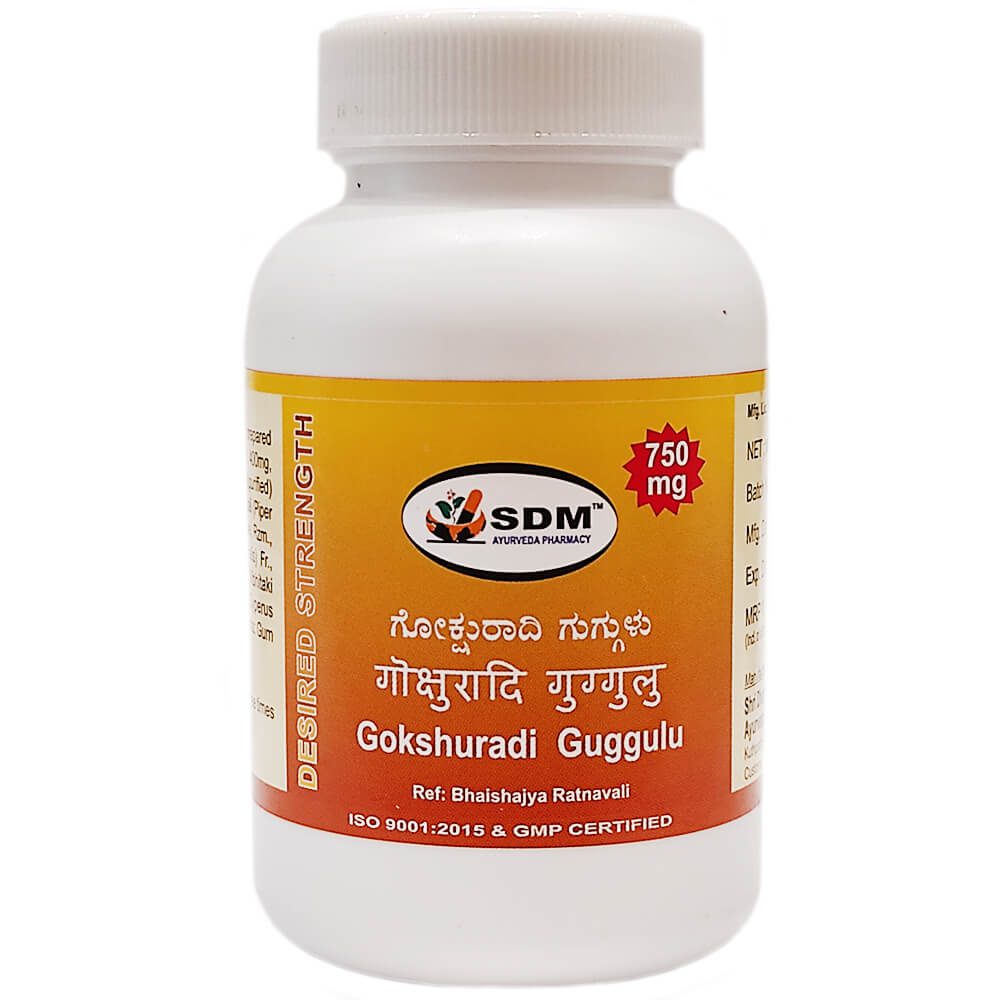 Гокшуради Гуггул (Gokshuradi Guggulu DS, SDM) купить в Бутике аюрведы премиум качества