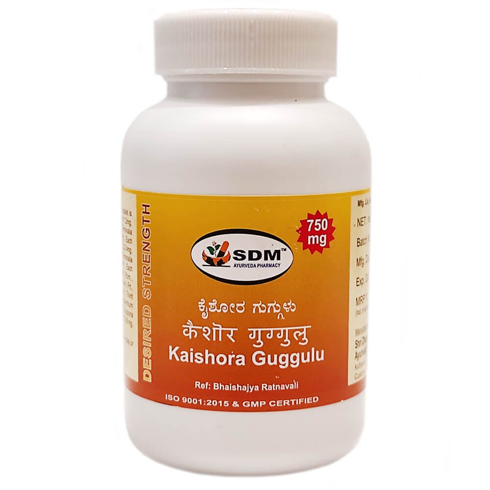 Кайшора Гуггул (Kaishora Guggulu DS, SDM) купить в Бутике аюрведы премиум качества
