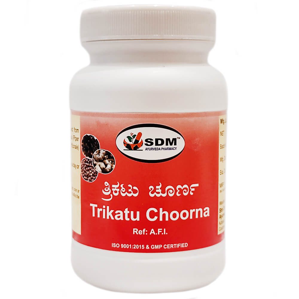 Трикату чурна (Trikatu Choorna, SDM) купить в Бутике аюрведы премиум качества ROSA