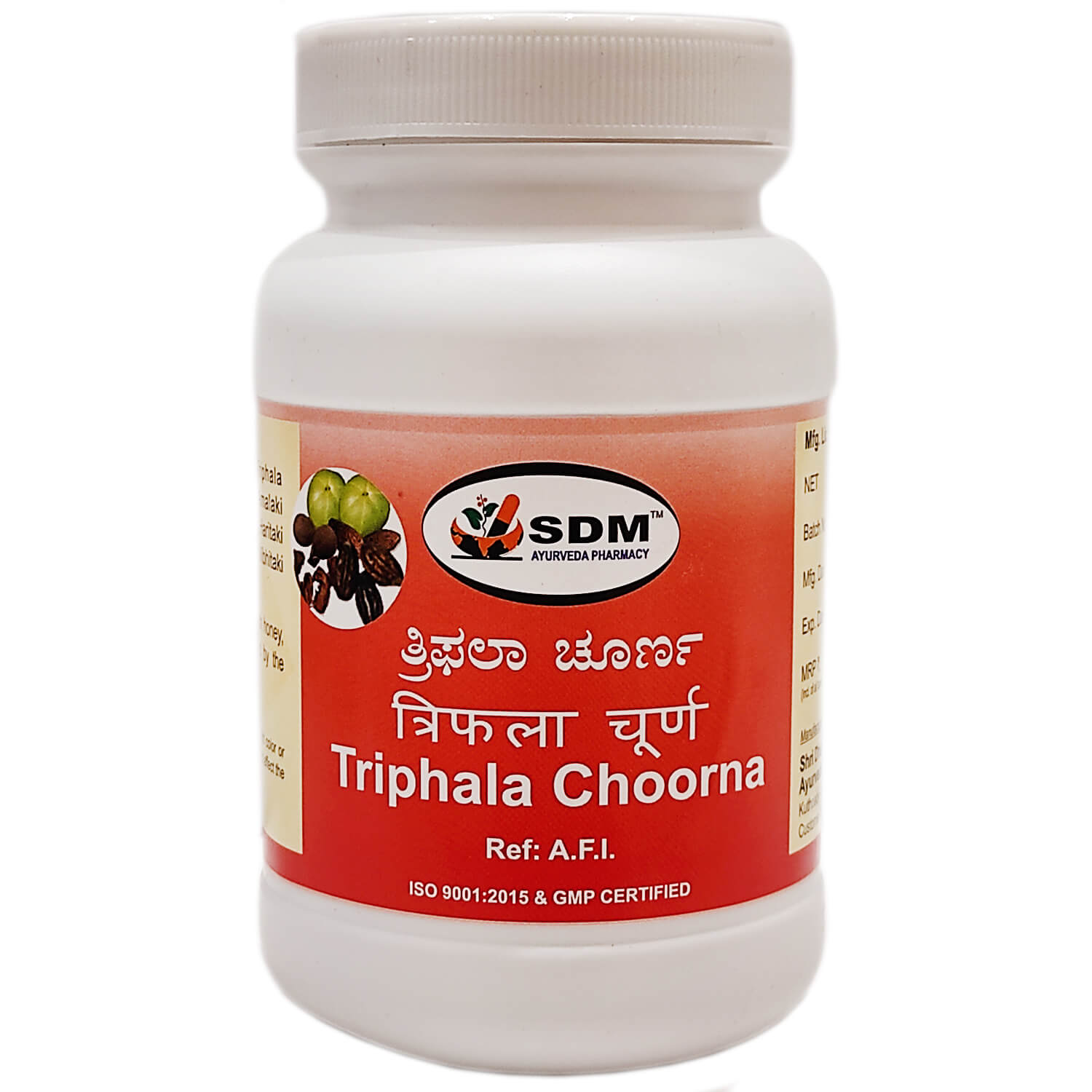 Трифала чурна (Triphala Choorna, SDM) купить в Бутике аюрведы премиум качества ROSA