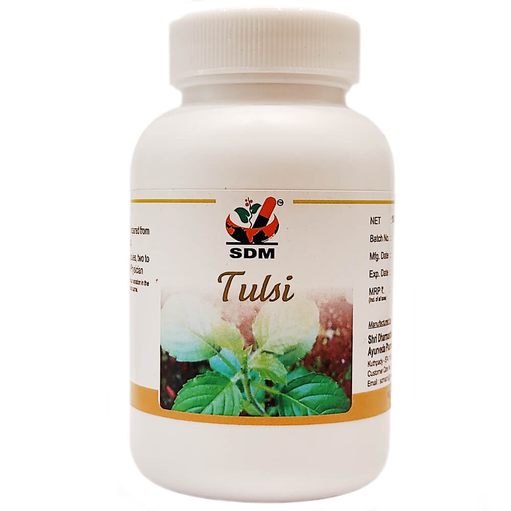 Туласи капсулы (Tulsi Capsules, SDM) купить в Бутике аюрведы премиум качества ROSA