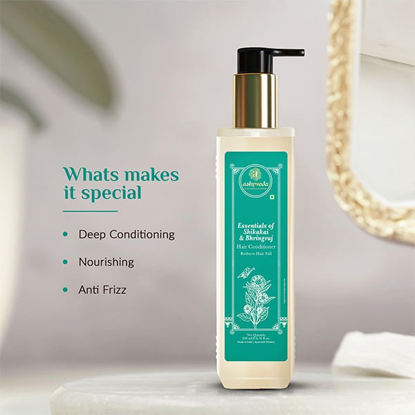 Кондиционер Брингарадж и Шикакай (Bhringraj & Shikakai Hair Conditioner, Ashpveda) 14