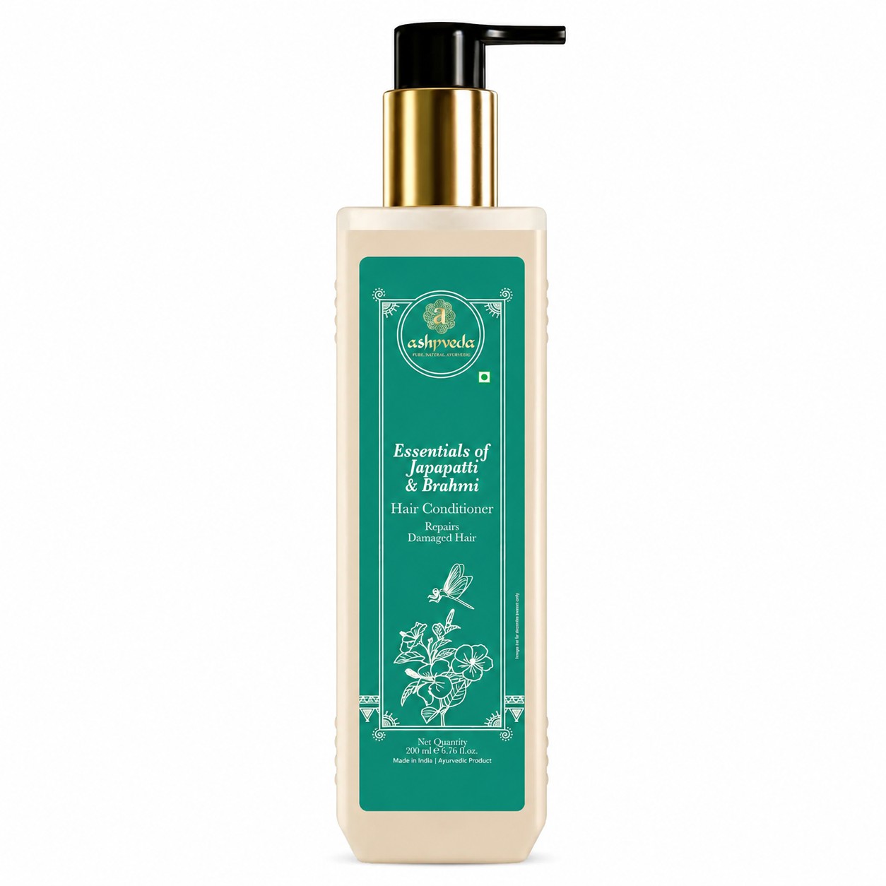 Кондиционер Джапапатти и Брахми (Japapatti & Brahmi Hair Conditioner, Ashpveda) 11