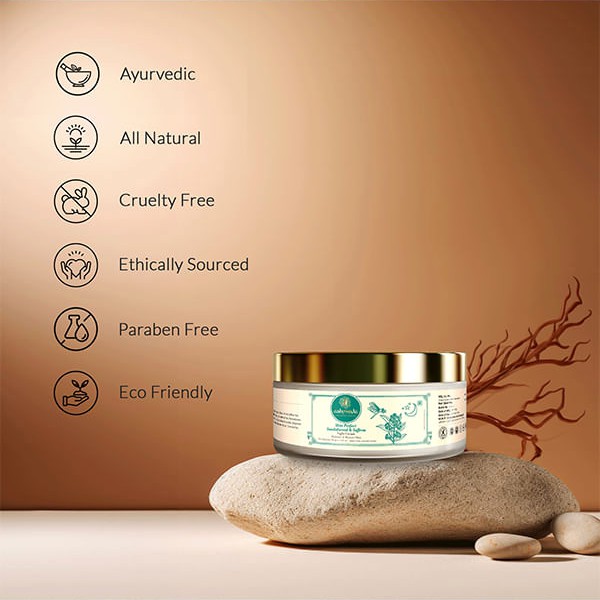 Восстанавливающий ночной крем Шафран и Сандал Ashpveda 15