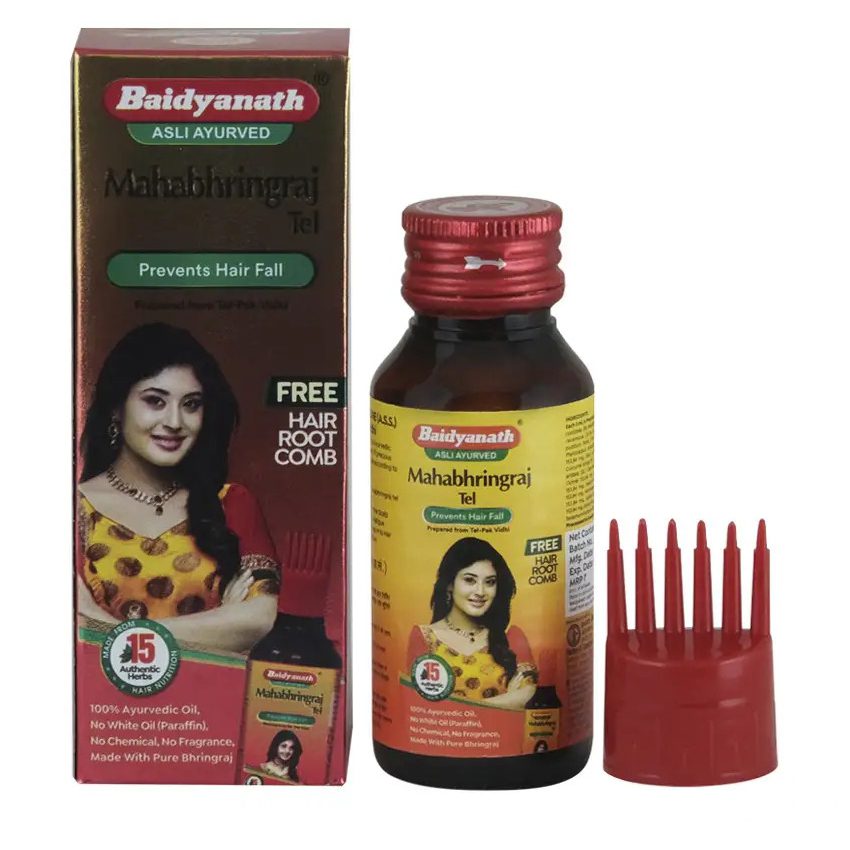 Олія для волосся Махабрингарадж (Mahabhringraj Oil, Baidyanath) - Зображення 3