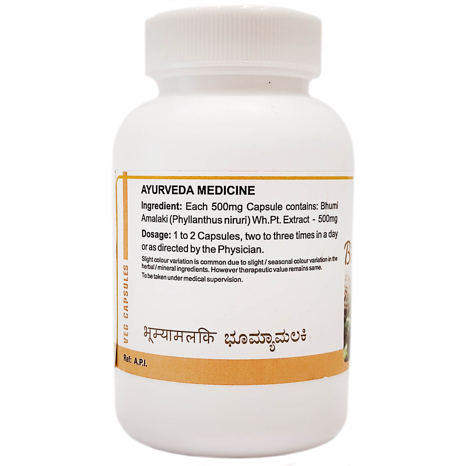 Бхумиамалаки (Bhumyamalaki Capsules, SDM) купить в Бутике аюрведы премиум качества