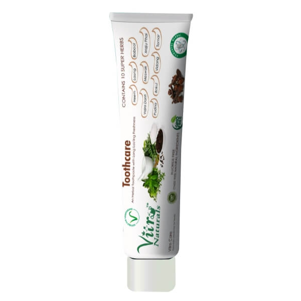 Зубная паста на травах (Toothcare Vitro naturals) купить в Бутике аюрведы премиум качества
