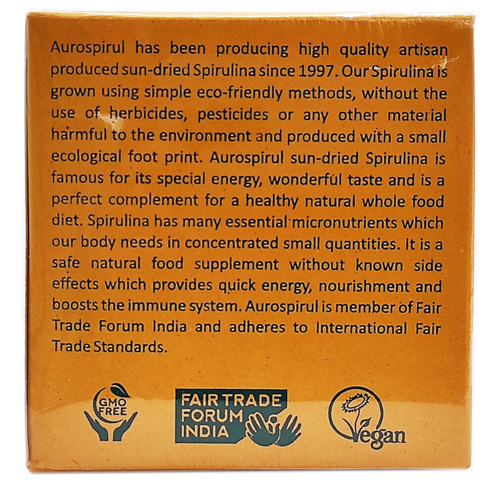 Спирулина из Ауровиля (Spirulina, Aurospirul) купить в Бутике аюрведы премиум качества