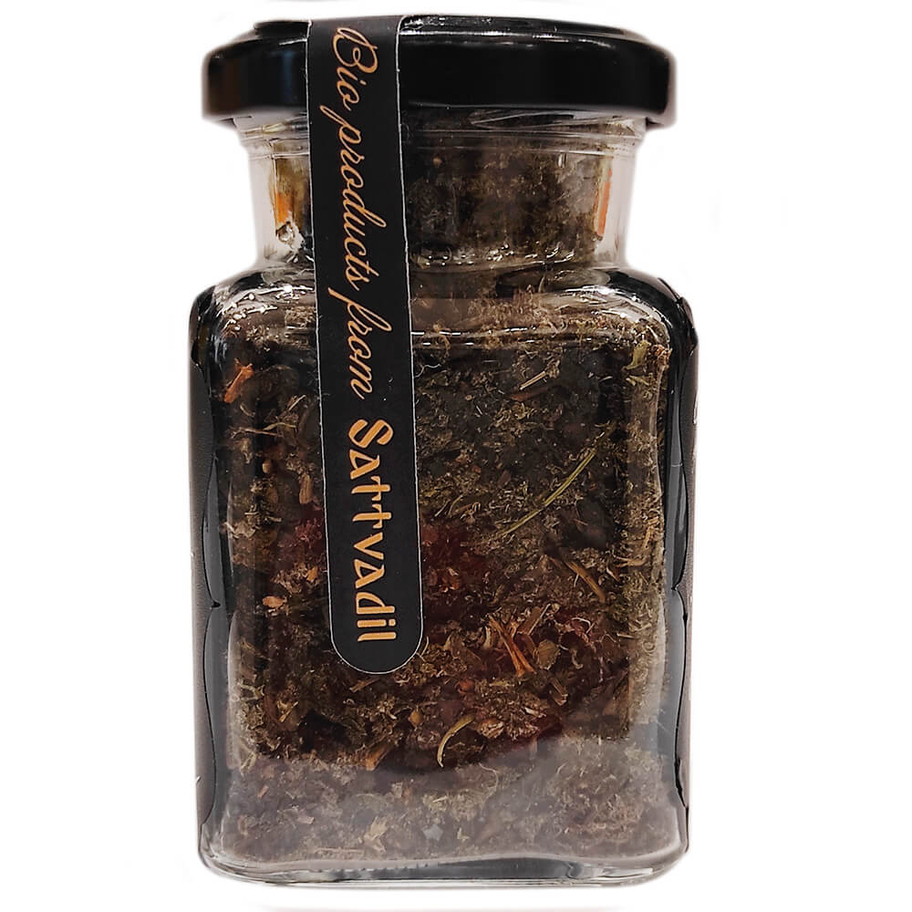 Апана Прана чай (банка) Sattvadil 40 грамм купить в Бутике аюрведы премиум качества