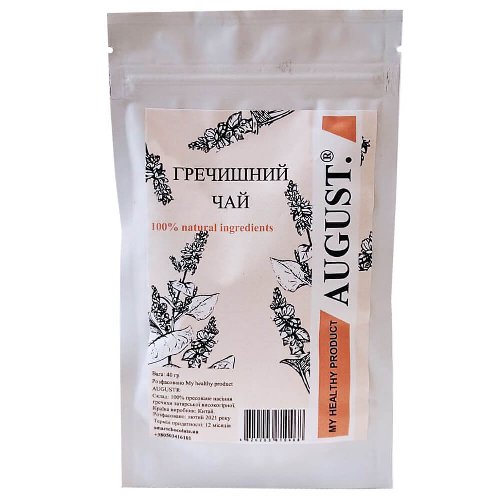 Гранульований гречаний чай August 40 грам