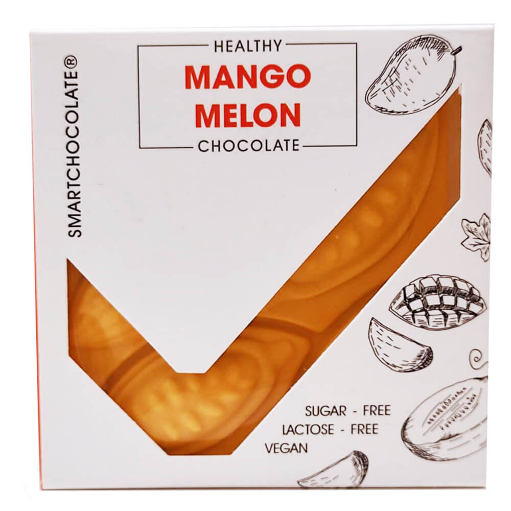 Шоколад МАНГО та ДИНЯ без цукру August 75 грам
