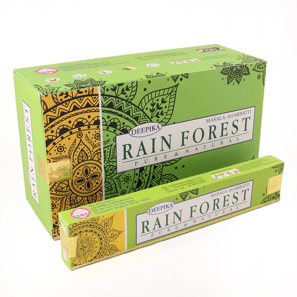 Благовония Дождевой лес Rain Forest Deepika купить в Бутике аюрведы премиум качества