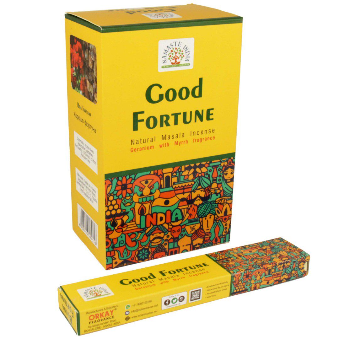 Благовония Удача (Good Fortune, ORKAY) 15 грамм купить в Бутике