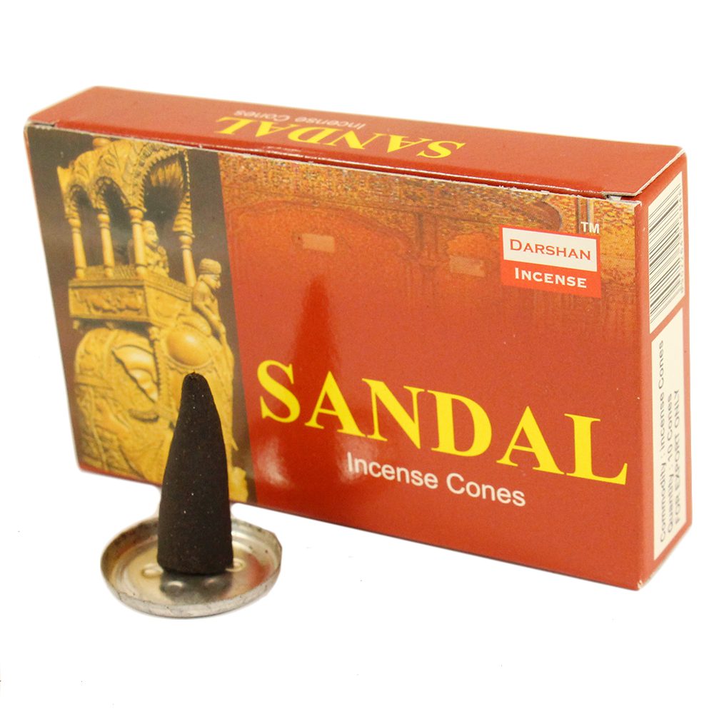 Конусы Сандал Даршан (Sandal Darshan) купить в Бутике аюрведы