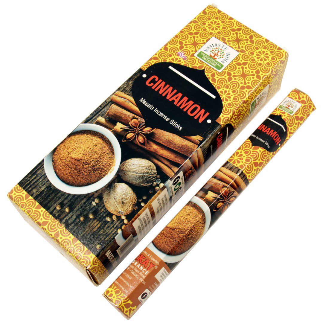Благовония Корица (Cinnamon, Namaste India) 20 штук купить