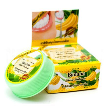 Тайська зубна паста з екстрактом Банану 25 грам