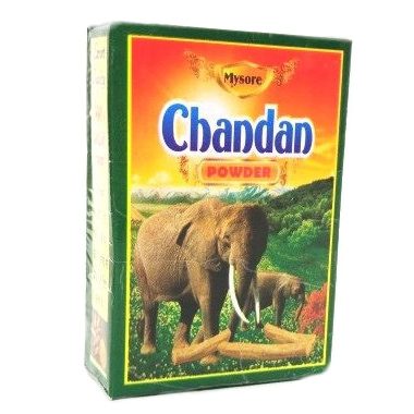 Сандаловый порошок Шри Ганга (Chandan Powder, Shri Ganga) купить в Бутике аюрведы