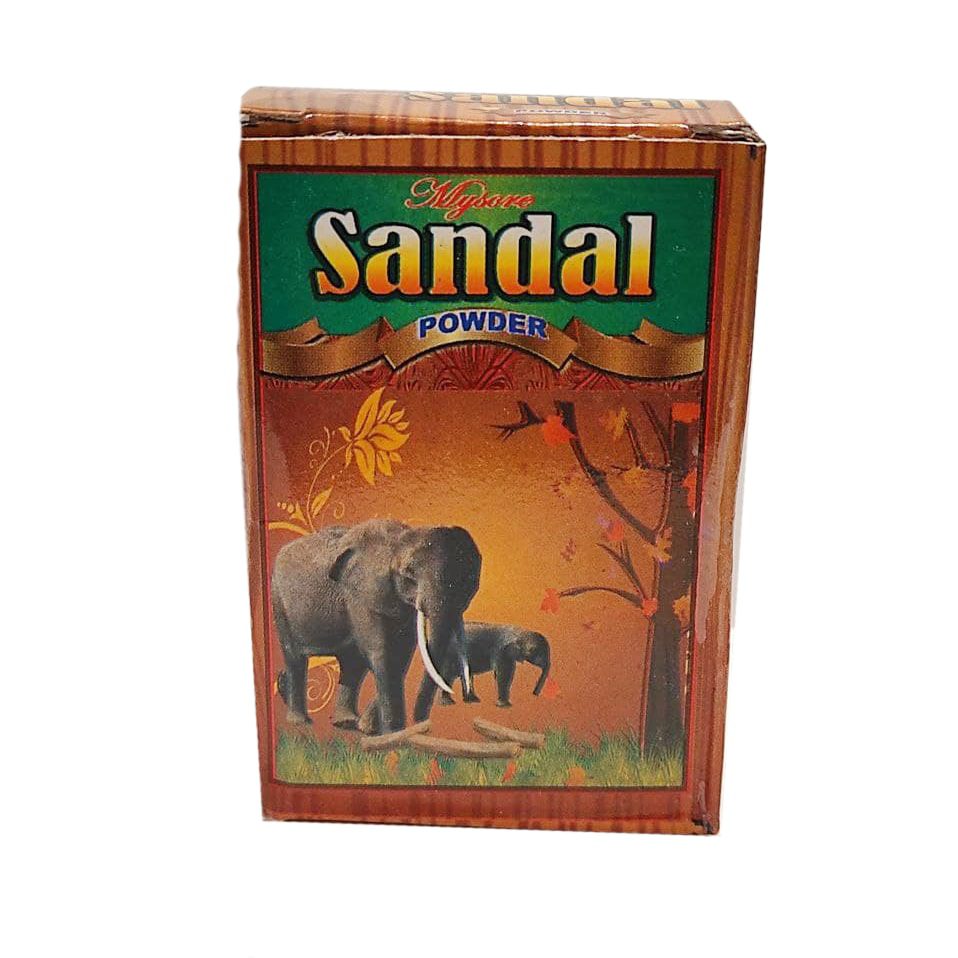 Сандаловий порошок Шрі Ганга (Chandan Powder, Shri Ganga) 25 грам