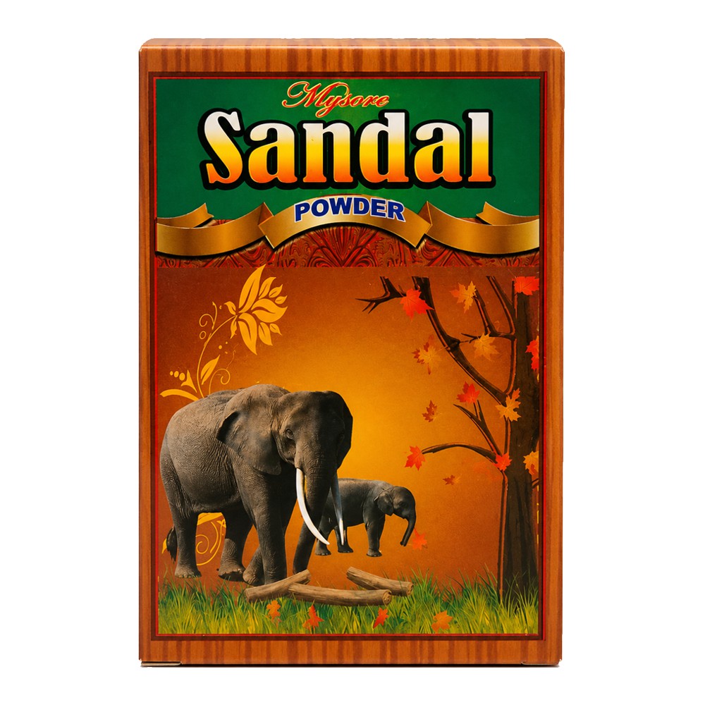Сандаловый порошок Шри Ганга (Chandan Powder, Shri Ganga) купить в Бутике аюрведы