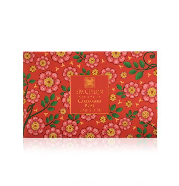 Домашній спа набір КАРДАМОН І ТРОЯНДА