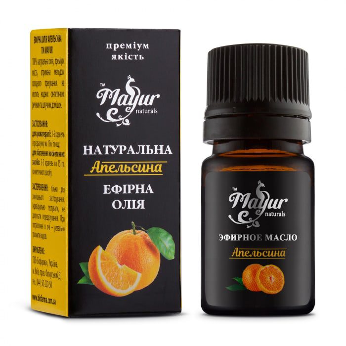 Эфирное масло Апельсина Mayur купить в Бутике аюрведы премиум качества ROS